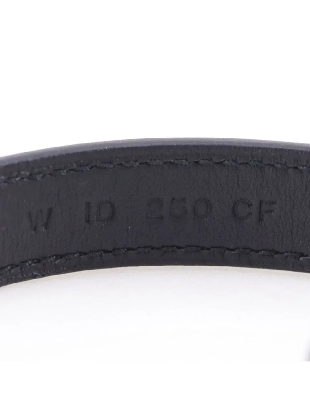 Hermes Kelly Bracelet Double Tour Monochrome Chevre Black